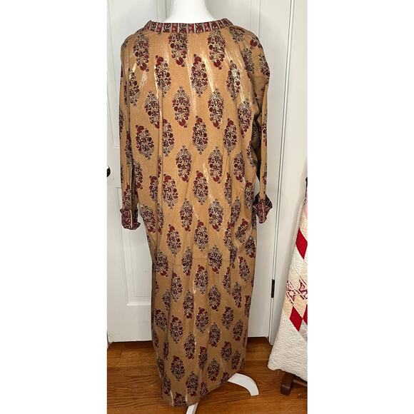 Jaded Gypsy Sunset Walk High/Low Kaftan. OSFM - Picture 4 of 6